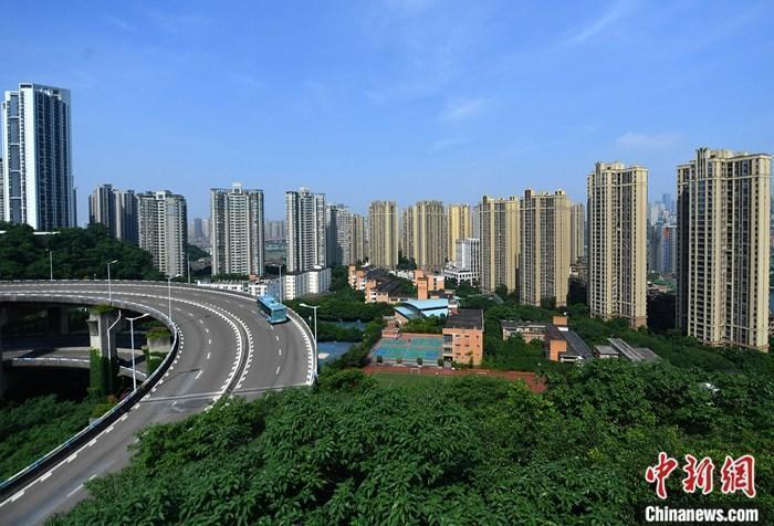 商品住宅高樓。<a target='_blank' href='/'>中新社</a>記者 陳超 攝